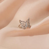 Vintage Baroque Openwork Butterfly Queen Ring - UnikWe Boutique