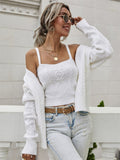 Why Not Crop Tank&Cardigan - sexicats