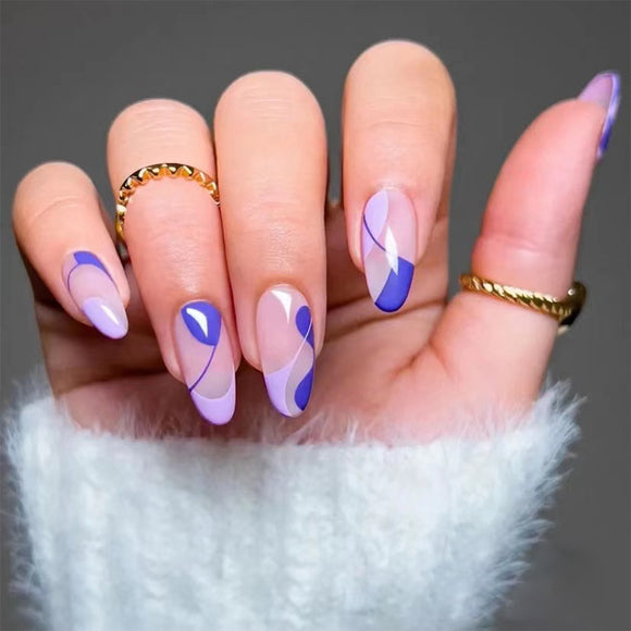 Violets Press-On Nails