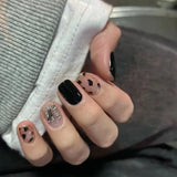 Special Black Press-On Nails