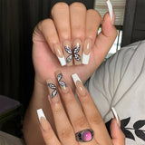 Butterfly Press-On Nails