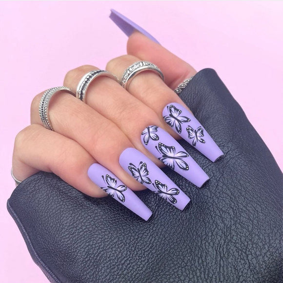 Like Butterfly Press-On Nails