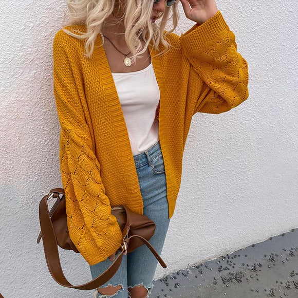 Cozy Up Open Front Cardigan - sexicats