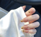 Golden Time Press-On Nails