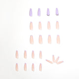 Lavender Press-On Nails