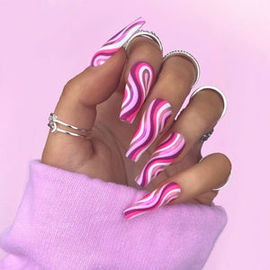 Pink Pop Press-On Nails - UnikWe Boutique