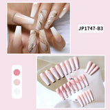 Marble Blush Press-On Nails