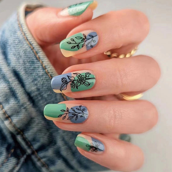 Got Floral Clue Press-On Nails