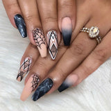 Spider Web Press-On Nails