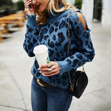 Wild Cozy Cold Shoulder Sweater - sexicats