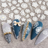Floral 3D Nails Stickers