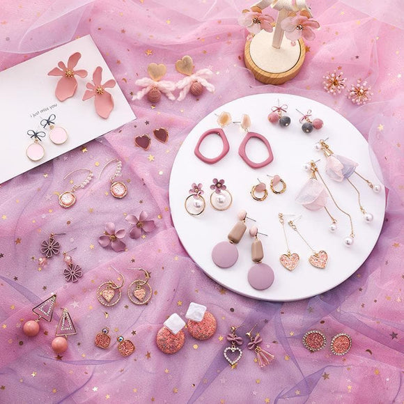 Lovely Pink Earrings