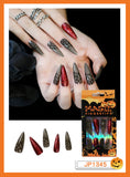 Halloween Spider Press-On Nails