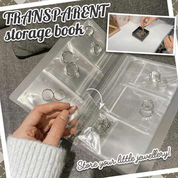 Transparent Jewelry Storage Book – sexicats