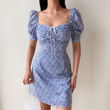 Liana Blue Floral Dress