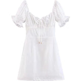 Aleah White Dress - UnikWe Boutique