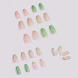 Lively Green Press-On Nails