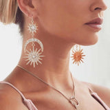 Sun, Star & Moon Earrings