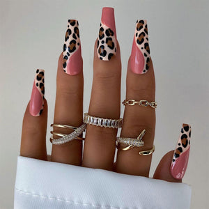 Sexy Leopard Press-On Nails